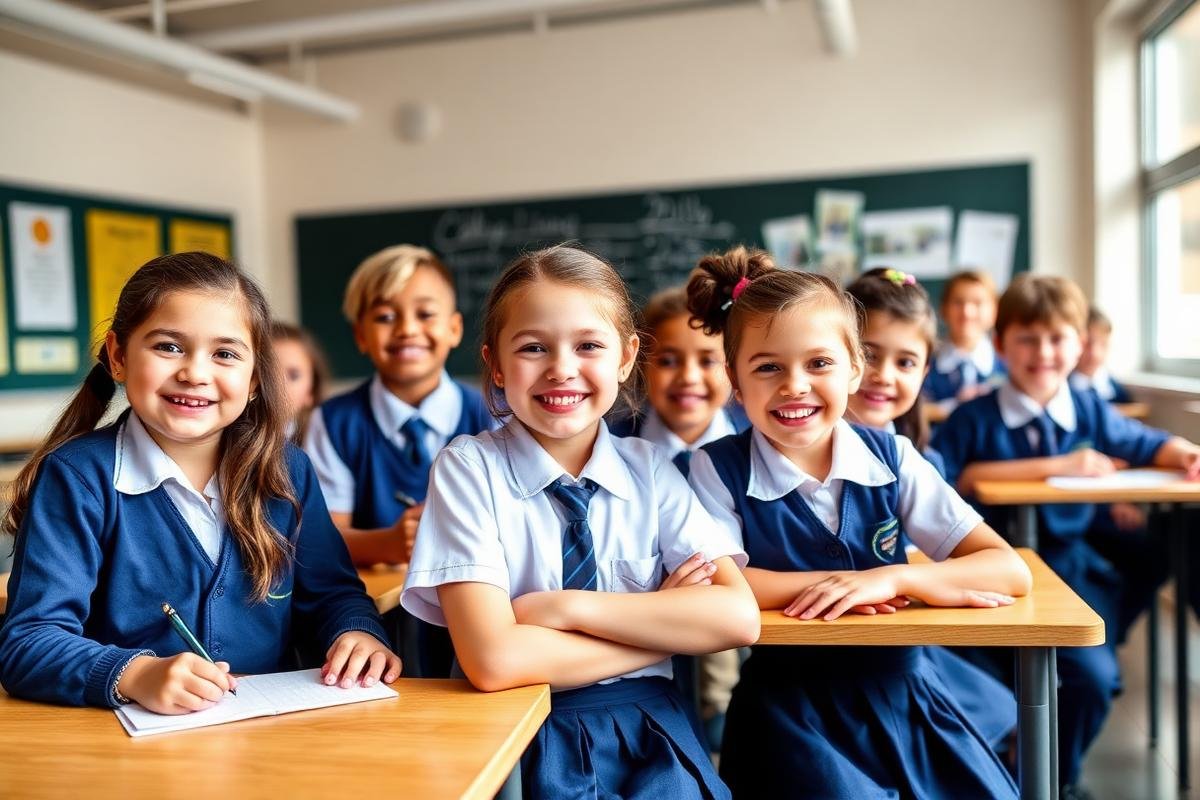 Students learning
